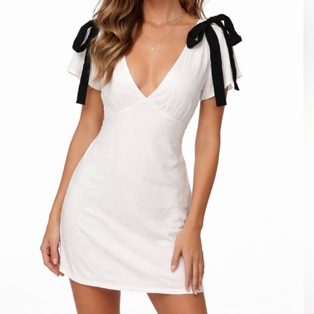 NWT Wild Fable Dress w/ Bow Accents